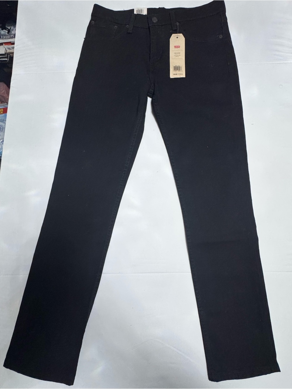 Levi's Men's Straight Jeans in Black